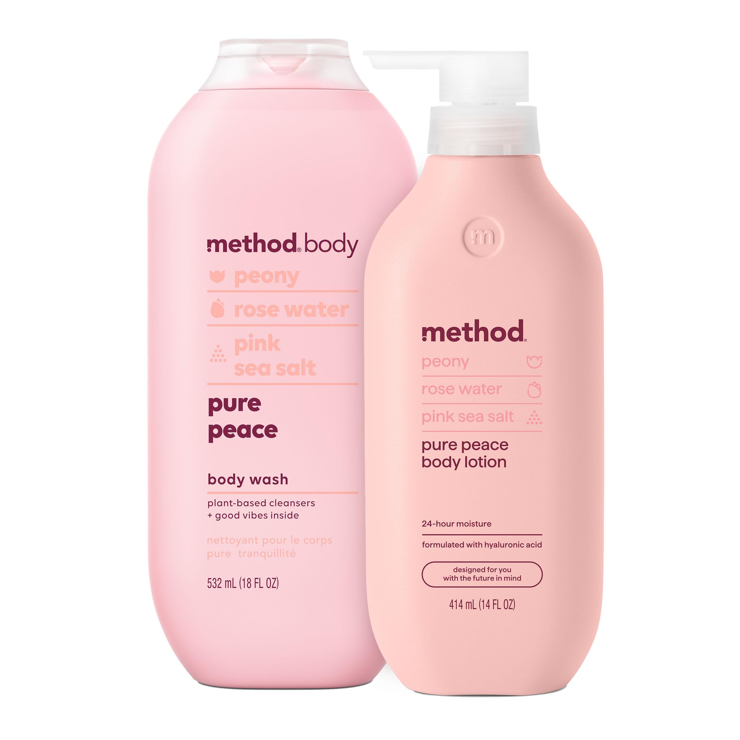 Amazon.com : Method Body Wash (18oz) and Lotion (14oz) Gift Set